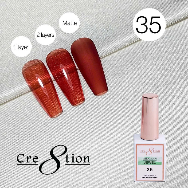 Cre8tion Jewel Collection - G35 (Red Jelly)