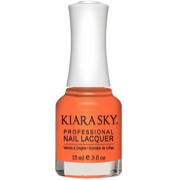Kiara Sky Lacquer - N542 Twizzly Tangerine