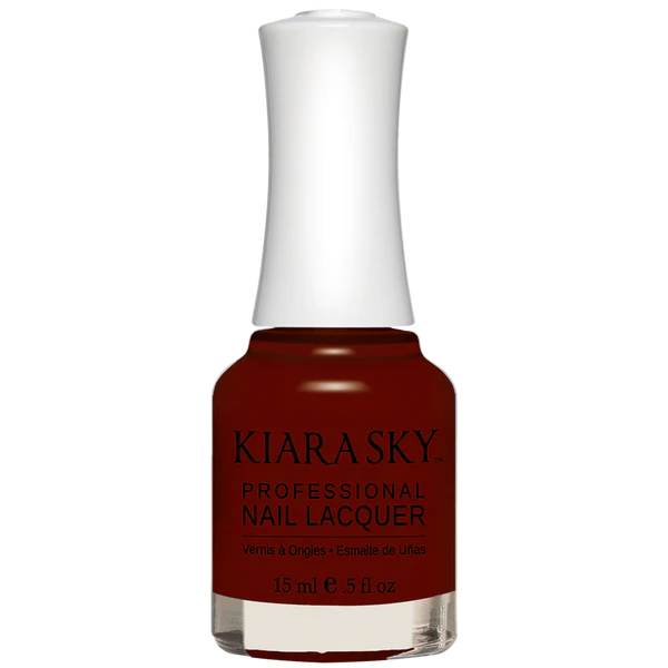 Kiara Sky Lacquer - N545 Riyalistic Maroon