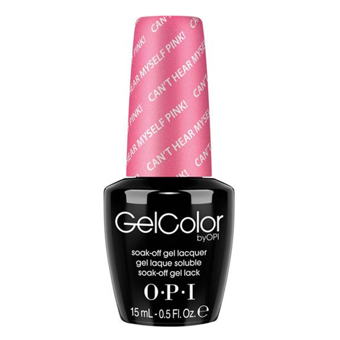 OPI GelColor - Can't Hear Myself Pink! 0.5 oz - #GCA72