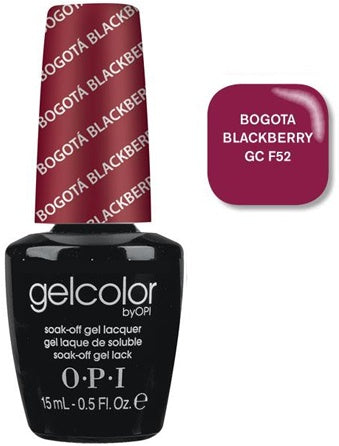 OPI GelColor - Bogota Blackberry 0.5 oz - #GCF52