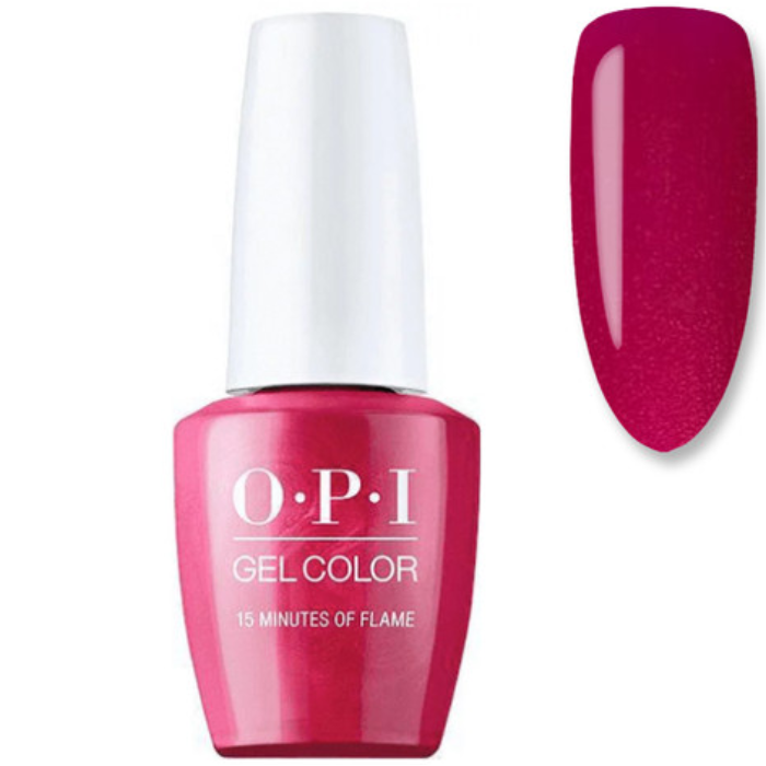 OPI GelColor - 15 Minutes of Flame 0.5 oz - #GCH011