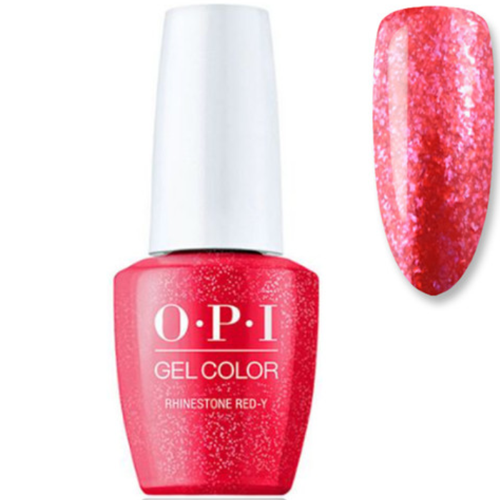 OPI GelColor - Rhinestone Red-y 0.5 oz - #GCHPP05