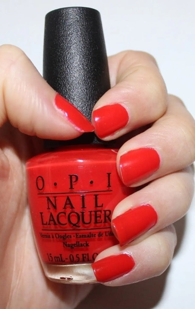 OPI Nail Lacquer - I STOP for Red 0.5 oz - #NLA74