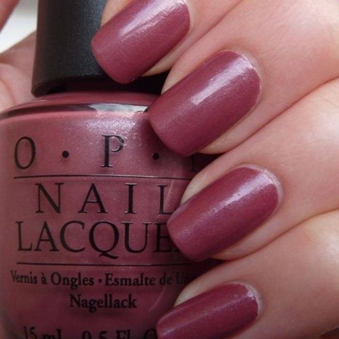 OPI Nail Lacquer - Silent Mauvie 0.5 oz - #NLH10
