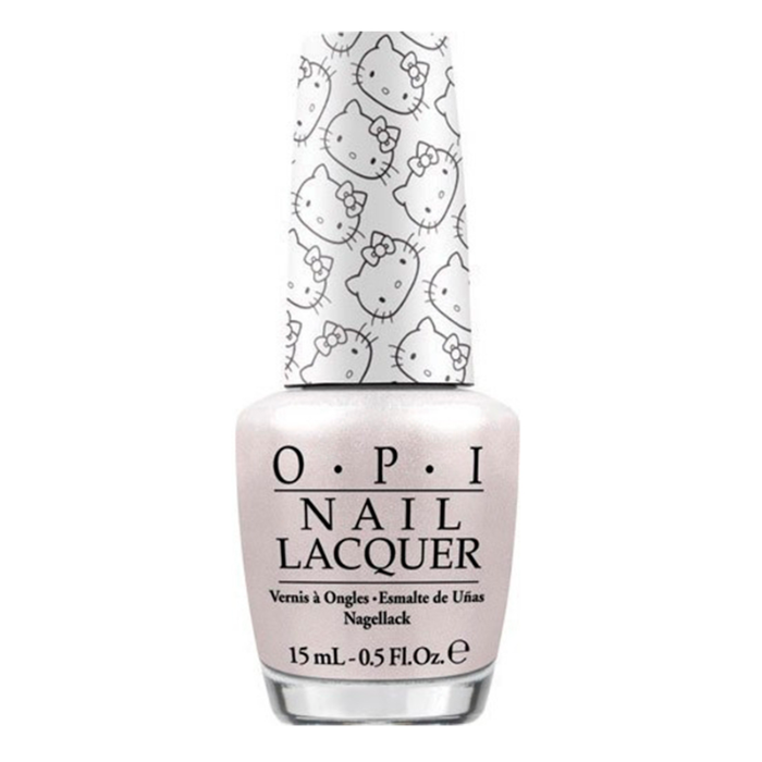 OPI Nail Lacquer - HELLO KITTY Kitty White 0.5 oz - #NLH80