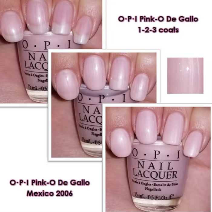 OPI Nail Lacquer - Pink-o De Gallo 0.5 oz - #NLM22