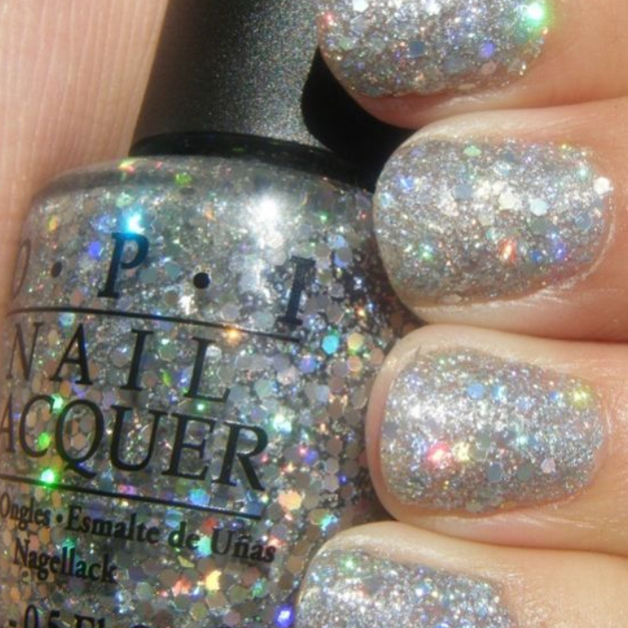 OPI Nail Lacquer - Servin' Up Sparkle 0.5 oz - #NLS98