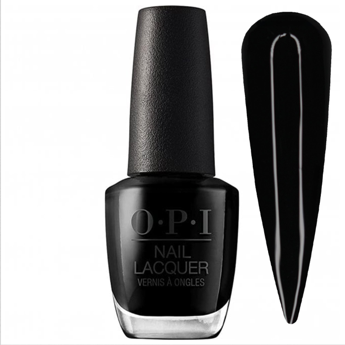 OPI Nail Lacquer - OPI Lady In Black 0.5 oz - #NLT02 EU
