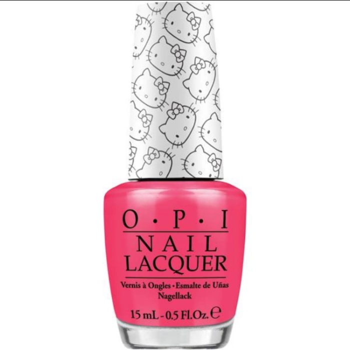 OPI Nail Lacquer - HELLO KITTY Spoken From the Heart 0.5 oz - #NLH85