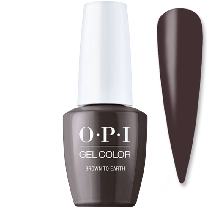 OPI GelColor - Brown To Earth 0.5 oz - #GCF004