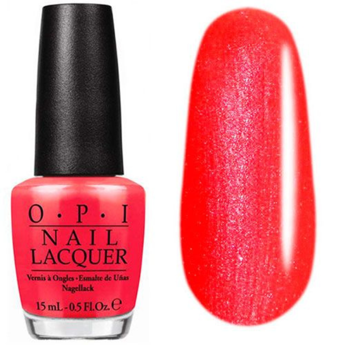 OPI Nail Lacquer - Down To The Core-al (NEON COLLECTION) 0.5 oz - #NLN38