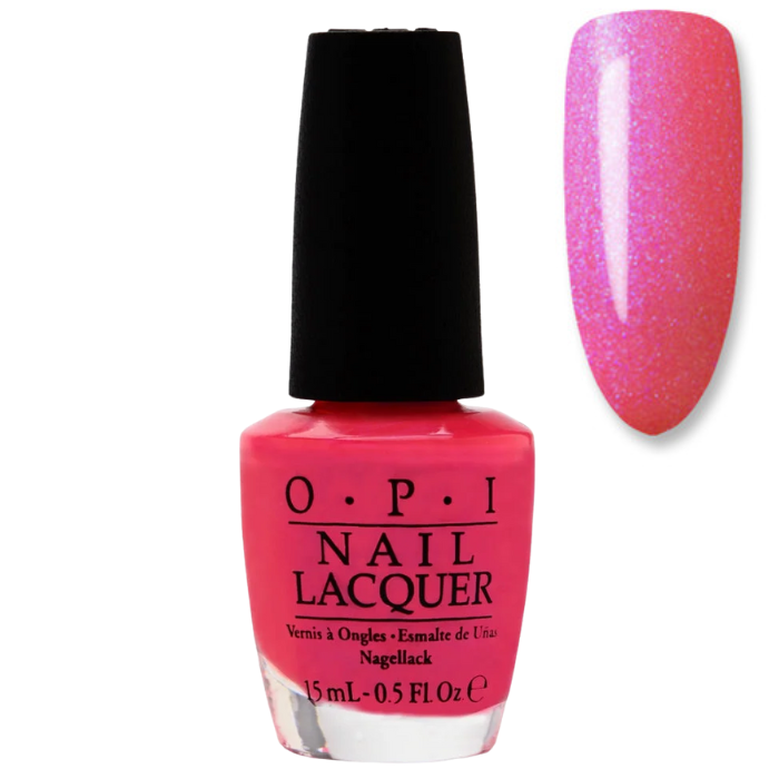 OPI Nail Lacquer - Hotter Than You Pink 0.5 oz - #NLN36