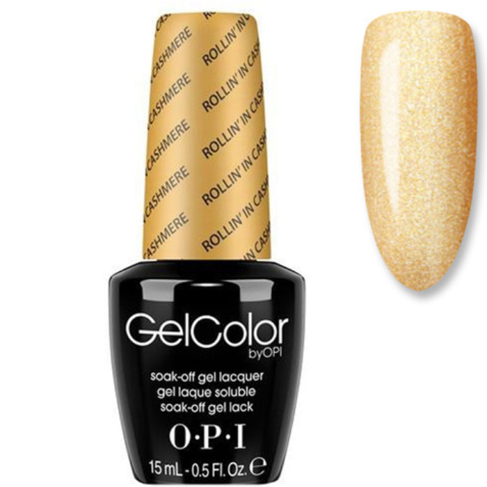 OPI GelColor - Rollin'in Cashmere 0.5 oz - #XHPF13