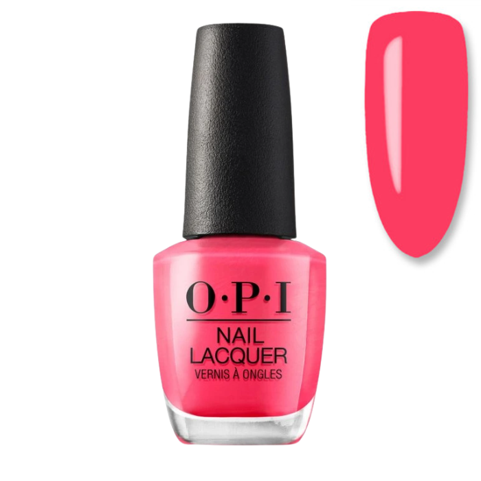 OPI Nail Lacquer - Strawberry Margarita 0.5 oz - #NLM23