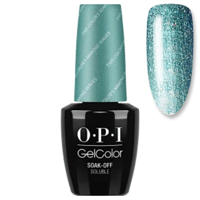 OPI GelColor - This Color's Making Waves 0.5 oz - #GCH74