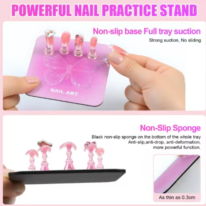 Press On Nail Design Stand Holder