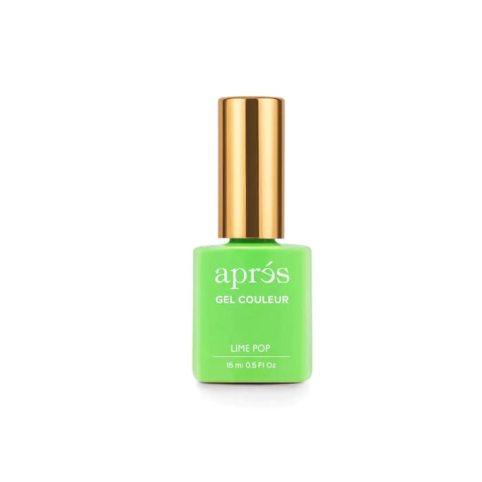 APRÉS GEL COULEUR 204 LIME POP - OceanNailSupply