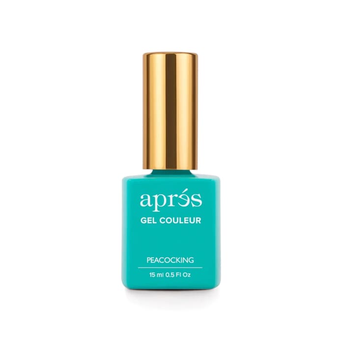 APRÉS GEL COULEUR 224 PEACOCKING - OceanNailSupply