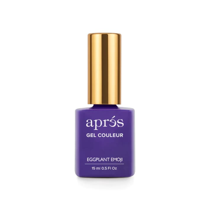 APRÉS GEL COULEUR 336 EGGPLANT EMOJI - OceanNailSupply
