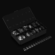 APRES GEL-X® NATURAL COFFIN SHORT BOX OF TIPS - PRO (600PCS) - OceanNailSupply