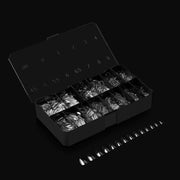 APRES GEL - X® NATURAL ROUND EXTRA SHORT BOX OF TIPS - PRO (600PCS) OceanNailSupply