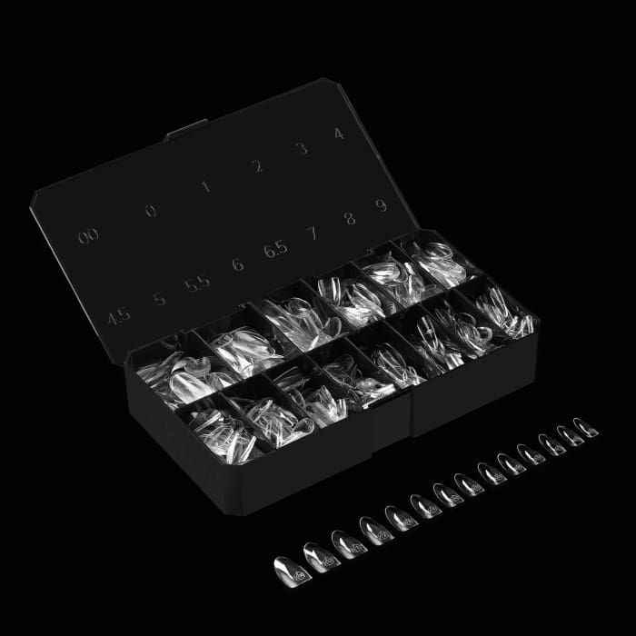 APRES GEL - X® NATURAL ROUND MEDIUM BOX OF TIPS - PRO (600PCS) OceanNailSupply