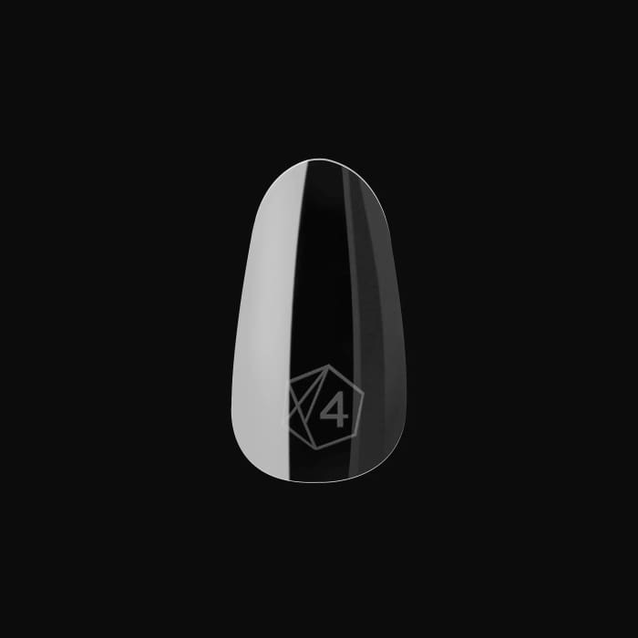 APRES GEL - X® NATURAL ROUND SHORT BOX OF TIPS - PRO (600PCS) OceanNailSupply