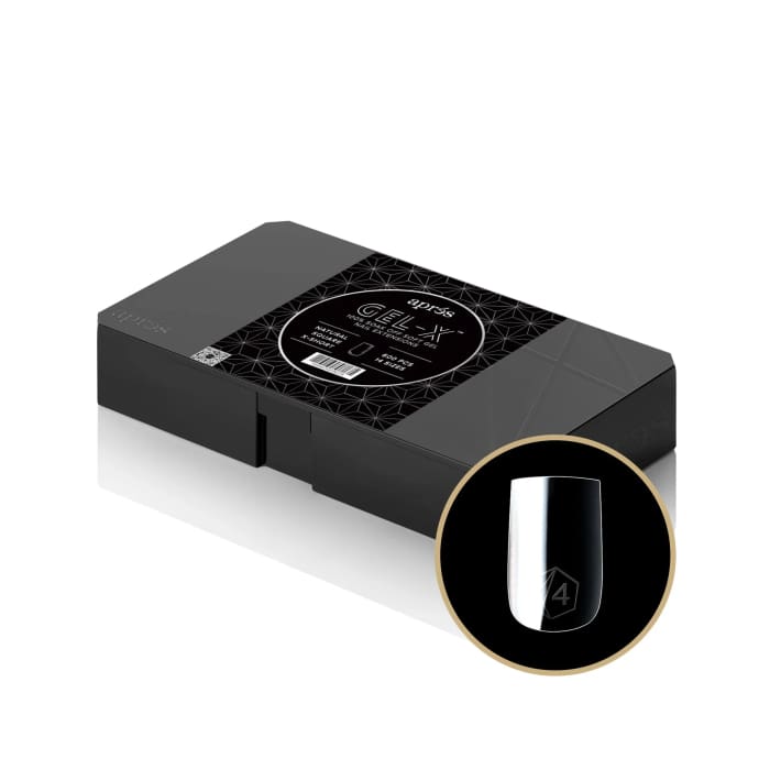 APRES GEL - X® NATURAL SQUARE EXTRA SHORT BOX OF TIPS - PRO (600PCS) OceanNailSupply