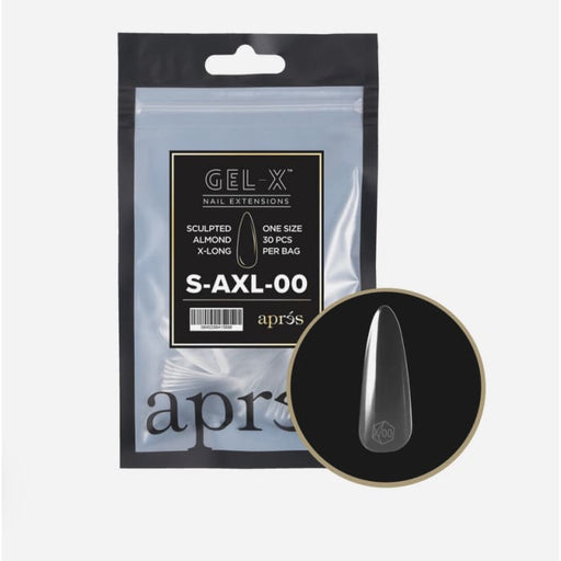 APRES GEL-X® SCULPTED ALMOND EXTRA LONG - REFILL BAG - OceanNailSupply