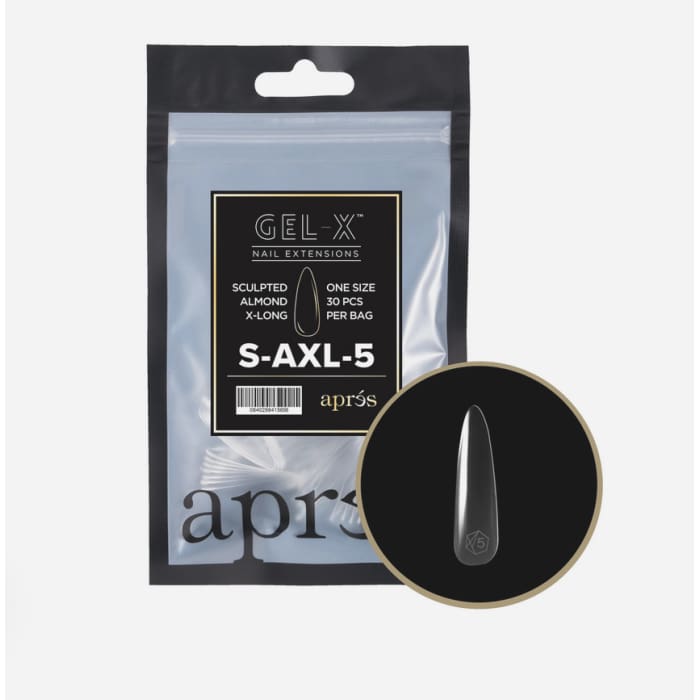 APRES GEL-X® SCULPTED ALMOND EXTRA LONG - REFILL BAG - OceanNailSupply