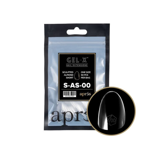 APRES GEL-X® SCULPTED ALMOND SHORT REFILL BAG - OceanNailSupply