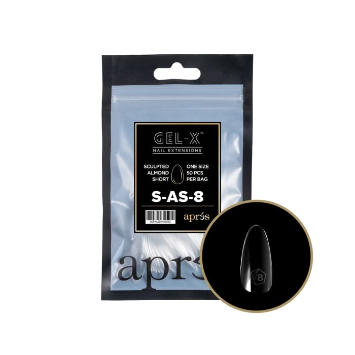 APRES GEL-X® SCULPTED ALMOND SHORT REFILL BAG - OceanNailSupply