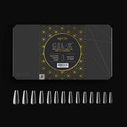 APRES GEL - X® SCULPTED COFFIN LONG BOX OF TIPS - PRO (600PCS) OceanNailSupply