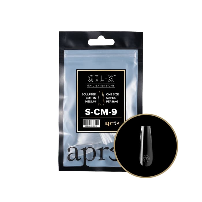 APRES GEL - X® SCULPTED COFFIN MEDIUM REFILL BAG - OceanNailSupply