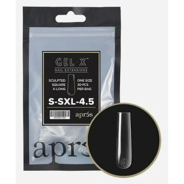 APRES GEL-X® SCULPTED SQUARE EXTRA LONG - REFILL BAG - OceanNailSupply