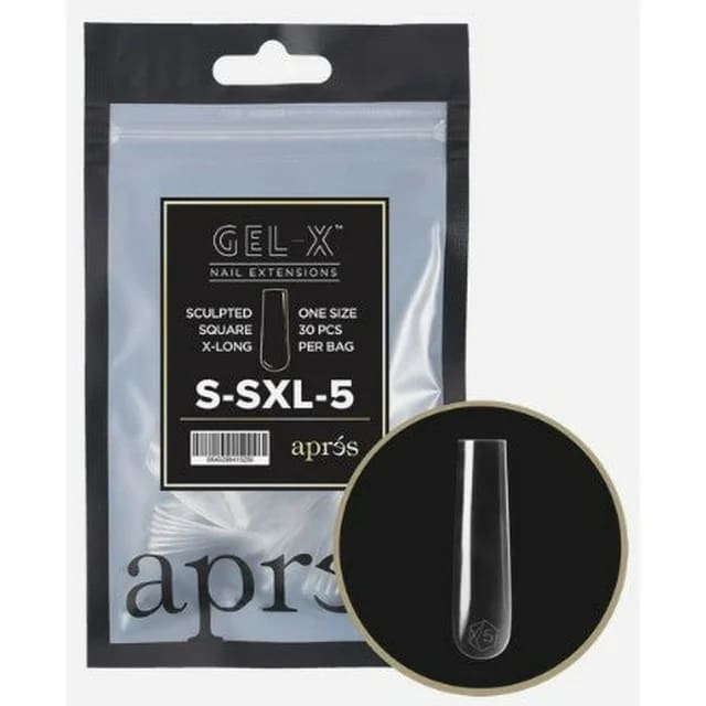APRES GEL-X® SCULPTED SQUARE EXTRA LONG - REFILL BAG - OceanNailSupply