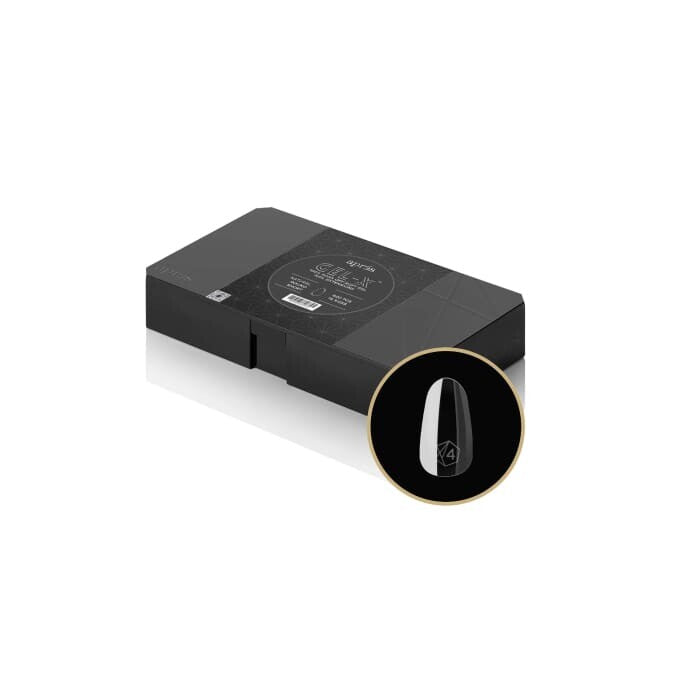 APRÉS GEL-X TIPS - NATURAL ROUND SHORT [600PCS] [NEW] - OceanNailSupply