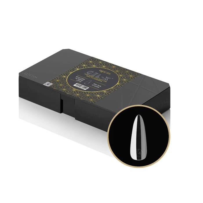 APRÉS GEL-X TIPS - SCULPTED ALMOND LONG [600PCS] [NEW] - OceanNailSupply