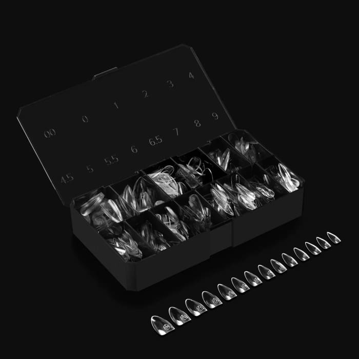 APRÉS GEL-X TIPS - SCULPTED ALMOND MEDIUM [600PCS] [NEW] - OceanNailSupply