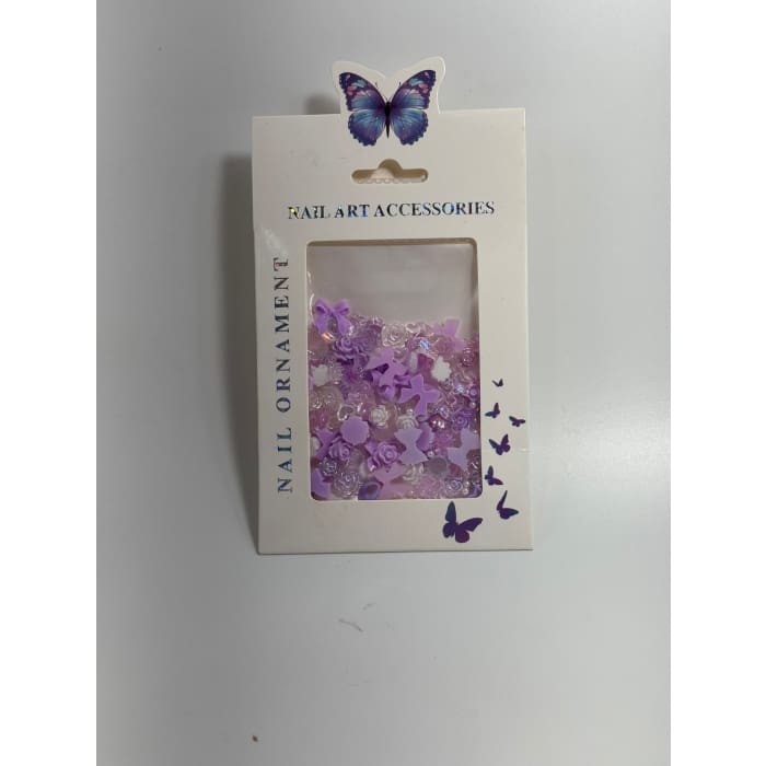 Assorted Pack of Charms (Purple) - OceanNailSupply