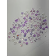 Assorted Pack of Charms (Purple) - OceanNailSupply