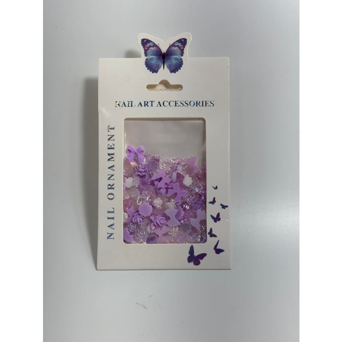Assorted Pack of Charms (Purple) - OceanNailSupply