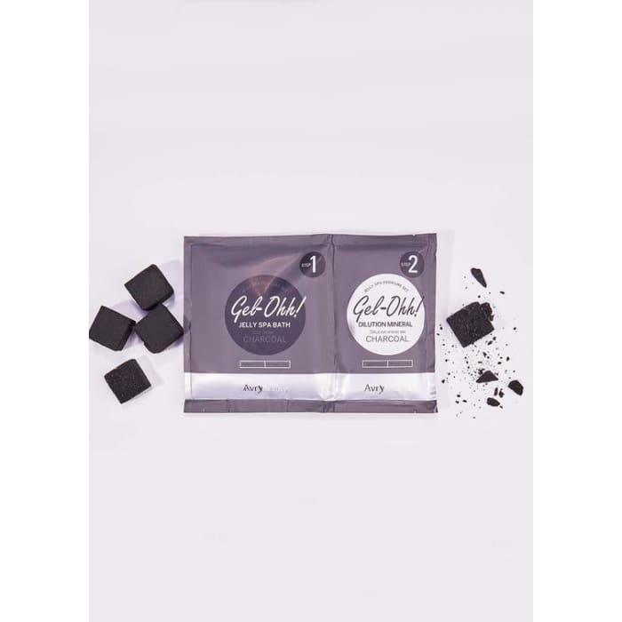 Avry Beauty Gel-Ohh! Jelly Spa bath (2 step) - Charcoal - OceanNailSupply