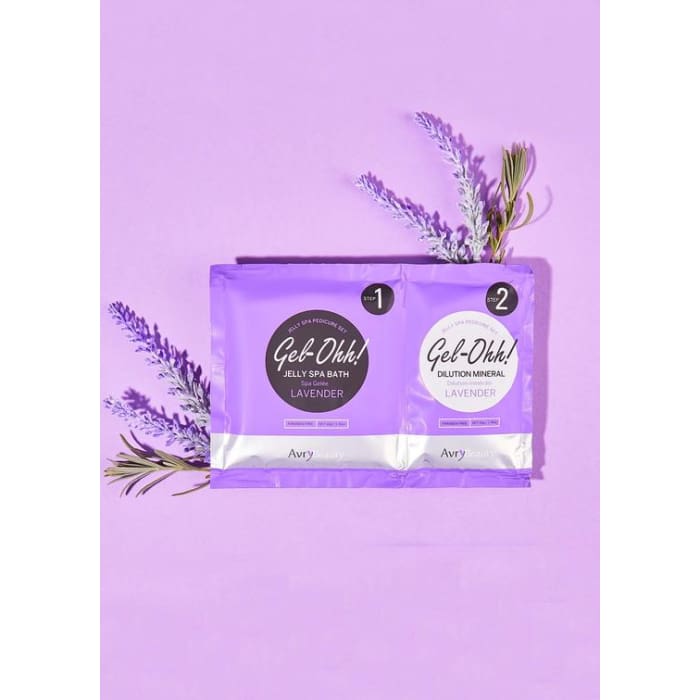 Avry Beauty Gel-Ohh! Jelly Spa bath (2 step) - Lavender - OceanNailSupply