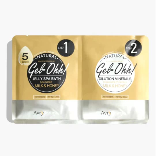 Avry Beauty Gel-Ohh! Jelly Spa bath (2 step) - Milk & Honey - OceanNailSupply