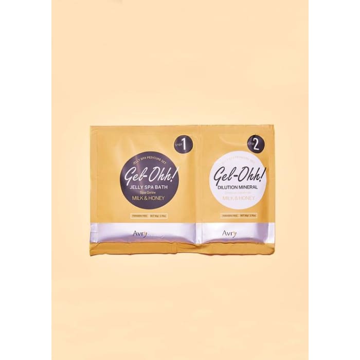 Avry Beauty Gel-Ohh! Jelly Spa bath (2 step) - Milk & Honey - OceanNailSupply