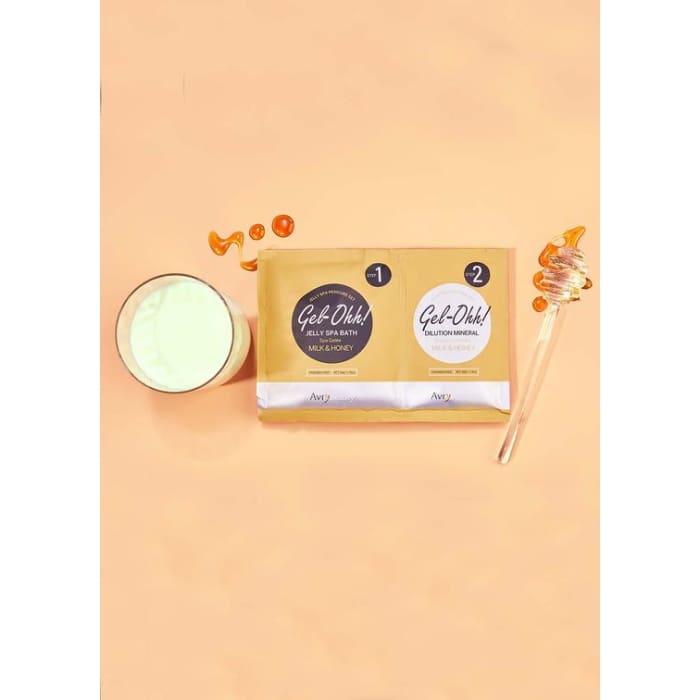 Avry Beauty Gel-Ohh! Jelly Spa bath (2 step) - Milk & Honey - OceanNailSupply