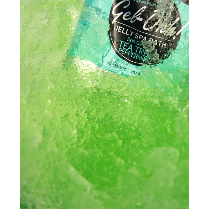 Avry Beauty Gel-Ohh! Jelly Spa bath (2 step) - Tea Tree & Peppermint - OceanNailSupply
