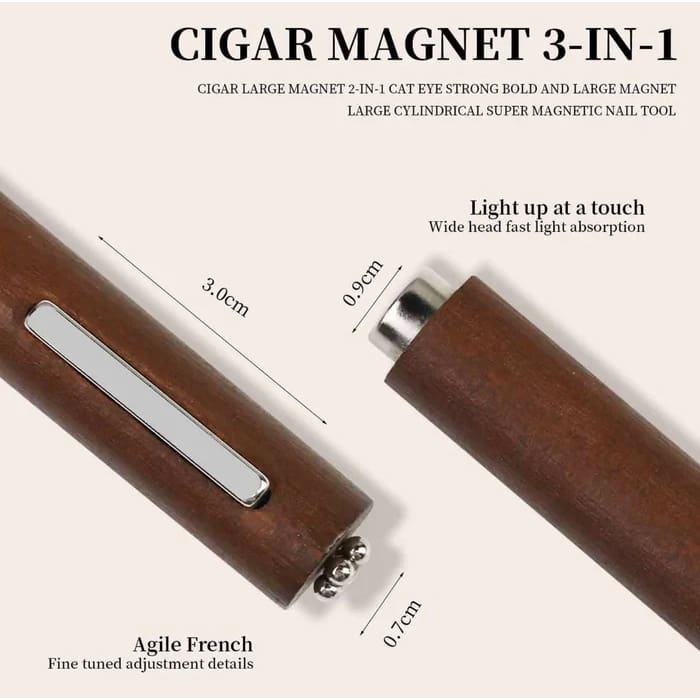 Cat Eye Magnet - 01 - OceanNailSupply